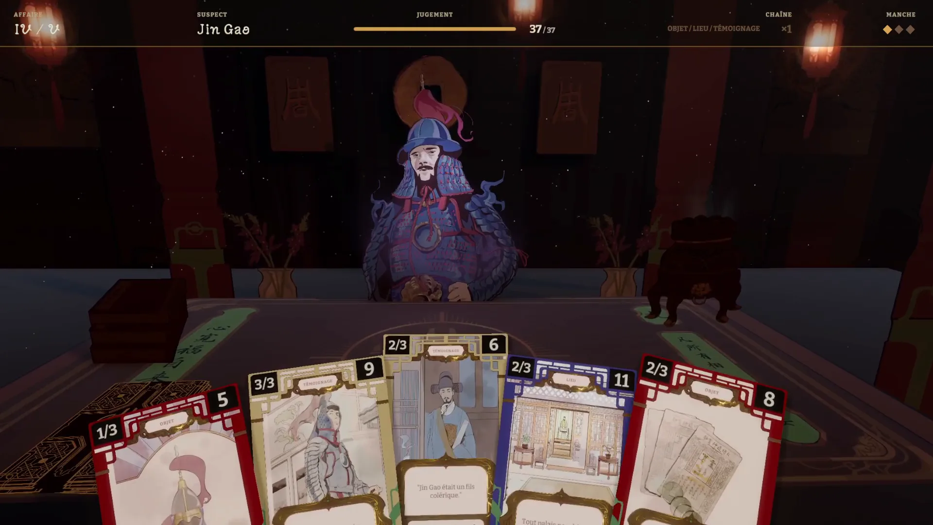 The Eleventh King of Hell, capture du jeu