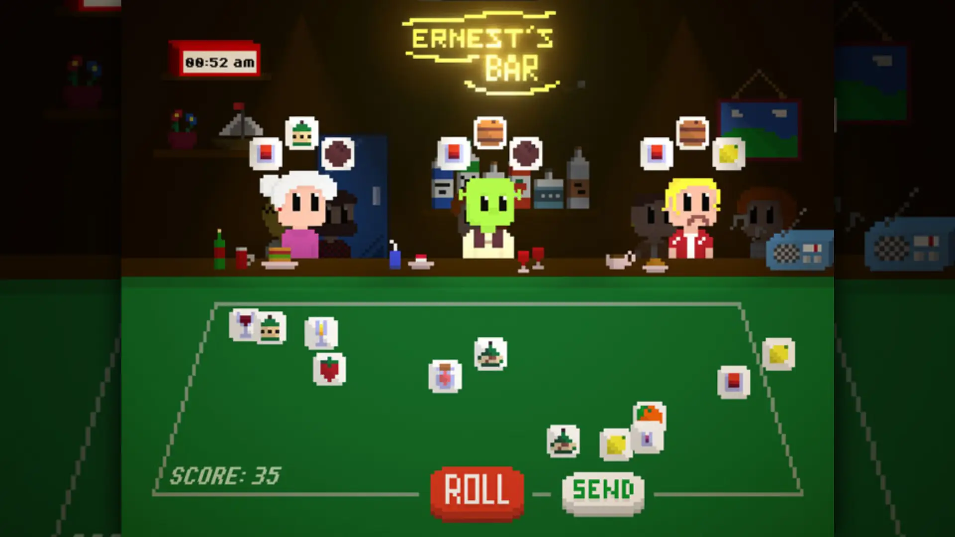 Gameplay du jeu en milieu de partie