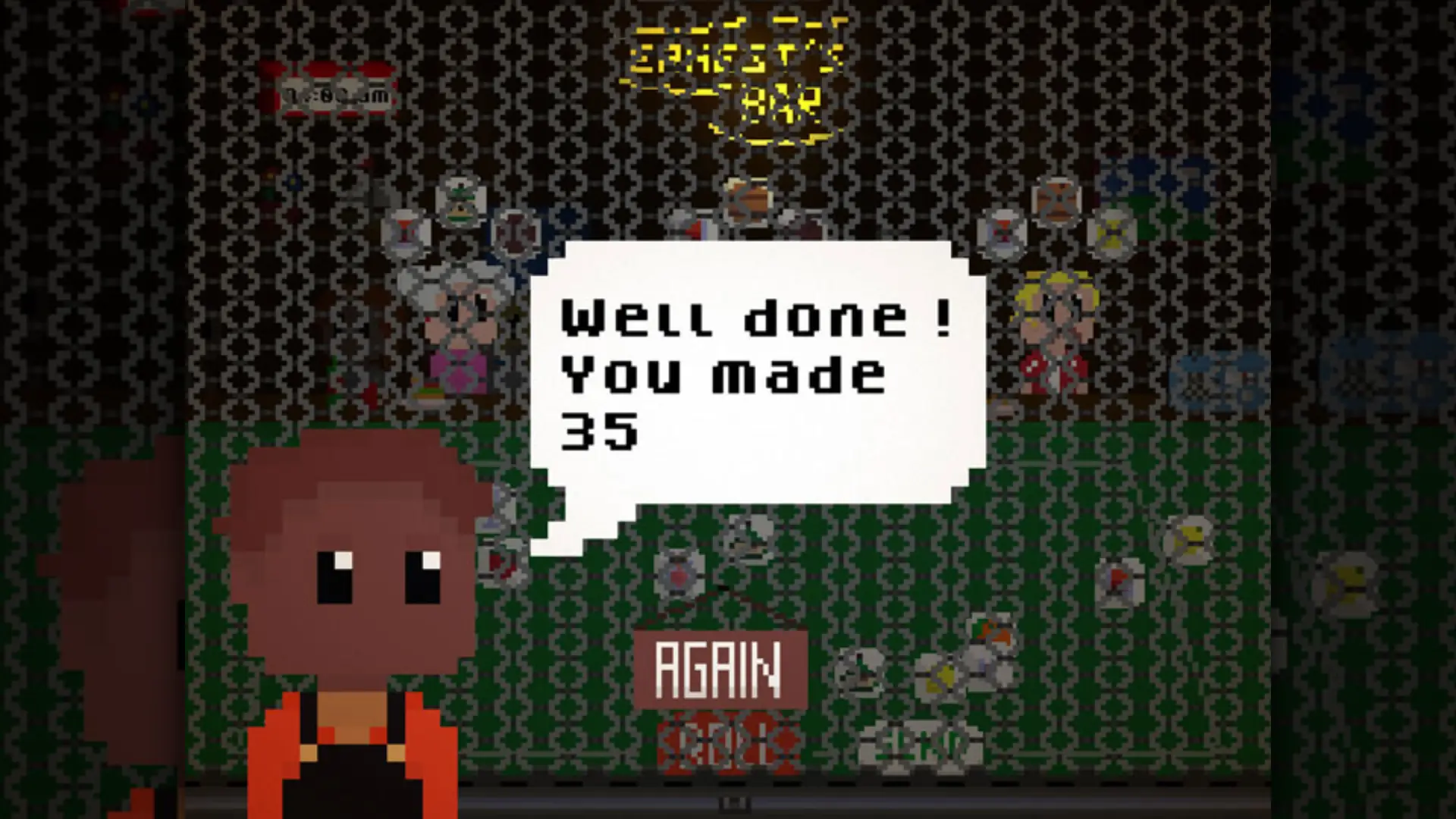 Gameplay du jeu en fin de partie
