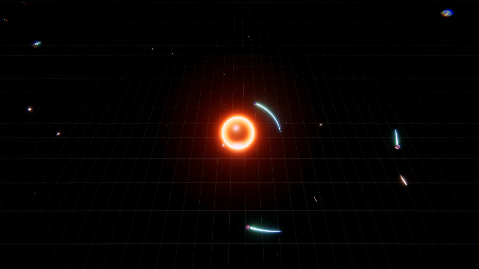 Gameplay du jeu avec une vue globale