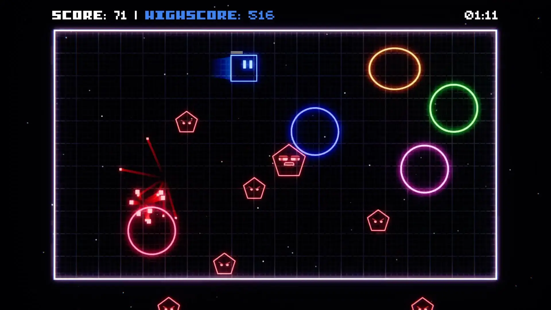 Reflectron, capture du loop principal