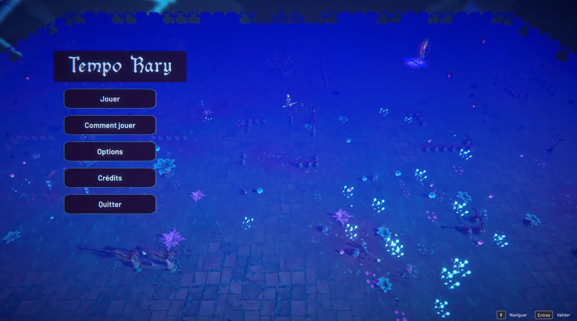 Tempo Rary, capture du jeu